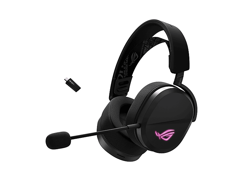 Asus A501 ROG Pelta Cuffie Wireless, Nero