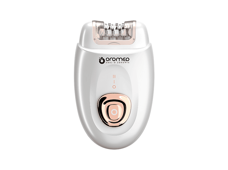 Depilator OROMED EPIL SILK Biało-złoty