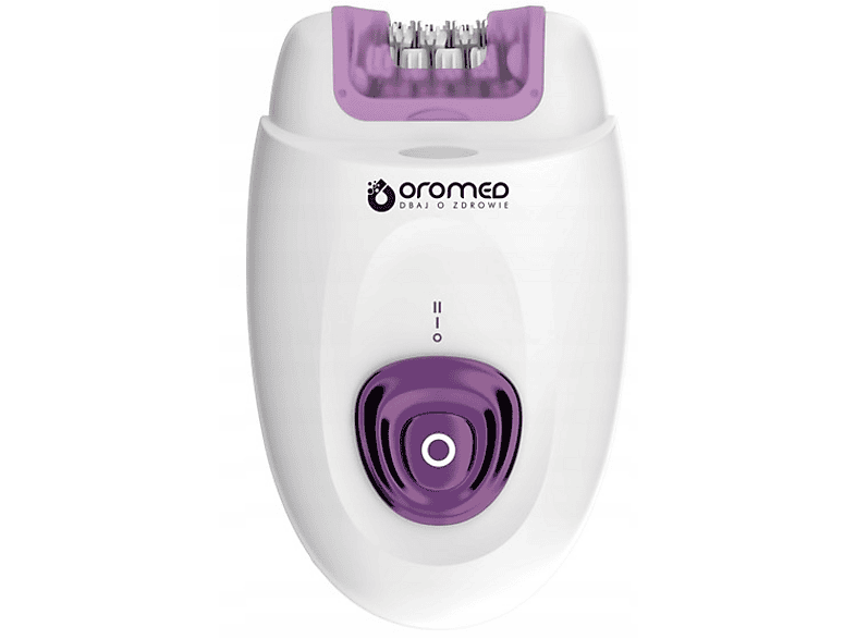 Depilator OROMED EPIL SILK Biało-fioletowy