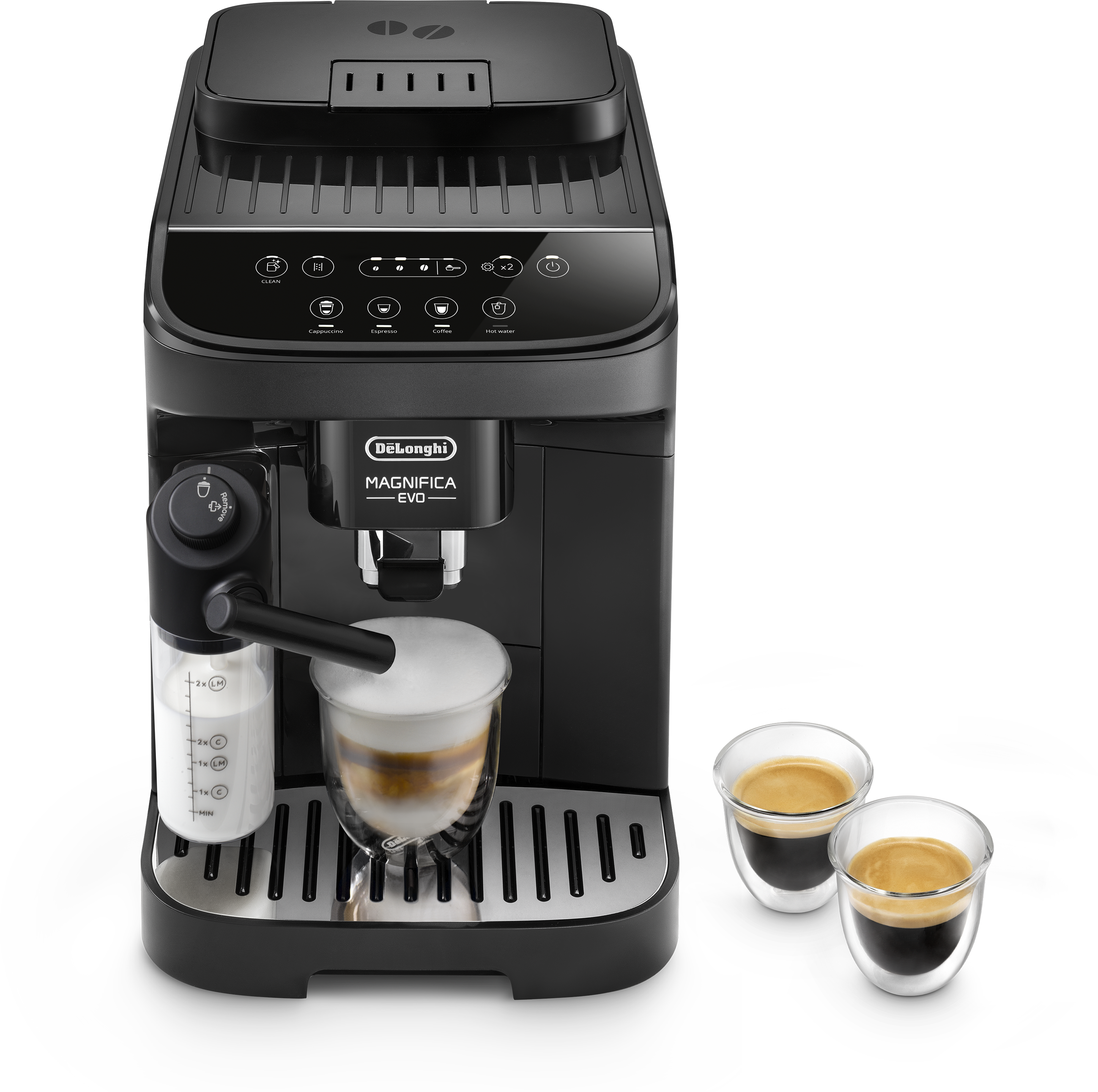 DE-LONGHI Magnifica Evo ECAM293.52.B LatteCrema automata tejtartályos kávégép, fekete