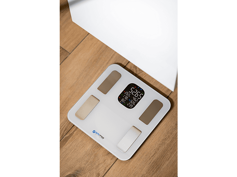 Waga łazienkowa OROMED Oro-Bluetooth H Smart Biały – zdjęcie 2