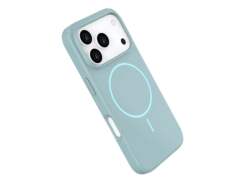 ISY ISC-8004 MagISY Glossy Case, Backcover, Apple, iPhone 17 Pro, Blau