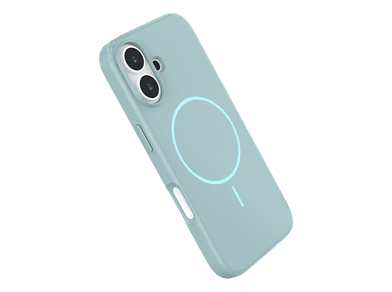 ISY ISC-8003 MagISY Glossy Case, Backcover, Apple, iPhone 17, Blau