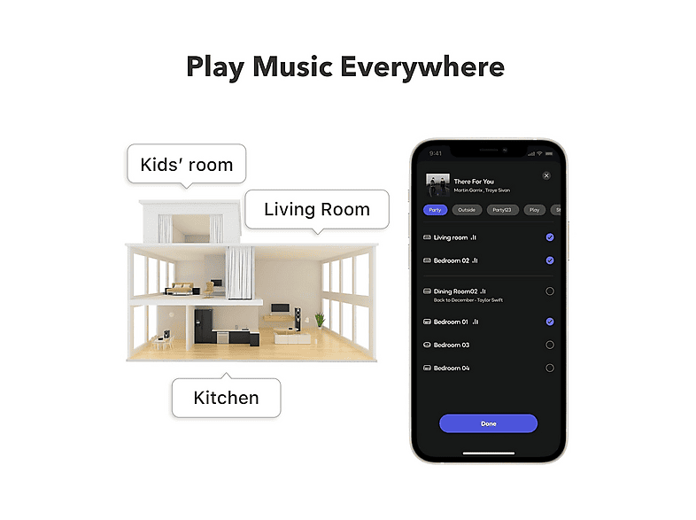 WiiM Mini AirPlay 2 – Streamer Audio Wireless, Multiroom, Preamplificatore, 192kHz/24bit, Compatibile Con Alexa E Siri - 6