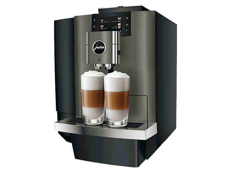 JURA X10c Kaffeevollautomat Dark Inox