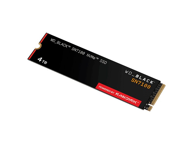 Thumbnail - WD. _BLACK™ SN7100 NVMe™ POWERED BY SANDISK M.2 2280 SSD, PCIe® Gen4, 6.800 MB/s Lesen, 5.800 Schreiben, Festplatte, 4 T...
