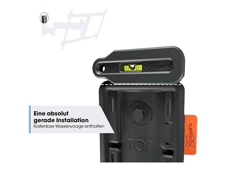 Thumbnail - VOGEL´S TVM 3449 TV Wandhalterung, max. 65 Zoll, Ausziehbar, Neigbar, Schwenkbar, Schwarz