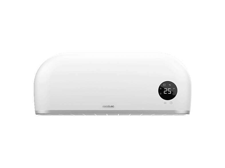 Calefactor - Cecotec ReadyWarm 2000 Max Box Ceramic, 2000W, 3 modos, Pantalla LED, Hasta 20m2, Temporizador, WiFi, Mando, Termostato regulable, Blanco