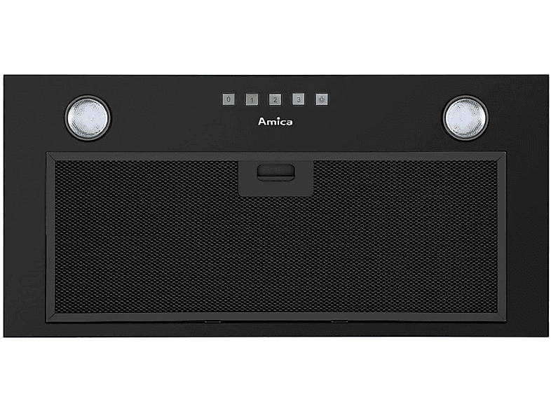 Okap AMICA OMC6217B Czarny 175m3/h 65dB klasa C – zdjęcie 3