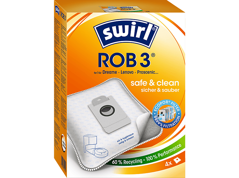 Elettrocasa Staubsaugerbeutel – 5er-Pack, Kompatibel Mit Vielen Hoover- & Miele-Modellen