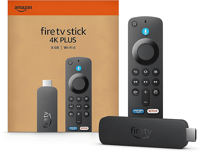 Amazon Fire TV Stick 4K Plus, mit Unterstützung für Wi-Fi 6 sowie Streaming in Dolby Vision/Atmos und HDR10+; Streaming Stick — Foto 3 von 3