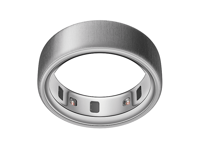 Anello Smart Oura Ring 4, Size 11, Brushed Silver
