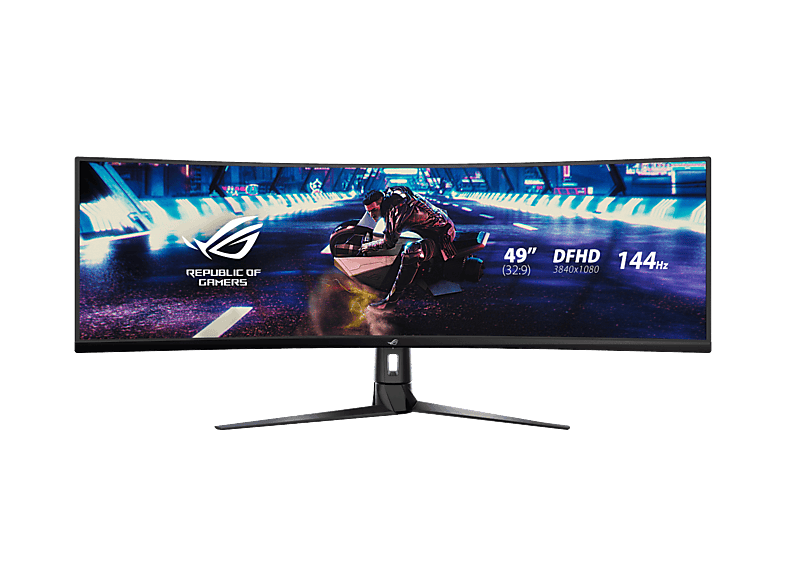 ASUS ROG Strix XG49VQ, 49, Ultrapanorámico, 144Hz, 400 nits, FreeSync™ 2 HDR