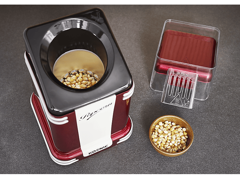 Koenic KPM 1226 Popcorn Maker, Rot — Foto 5 von 5