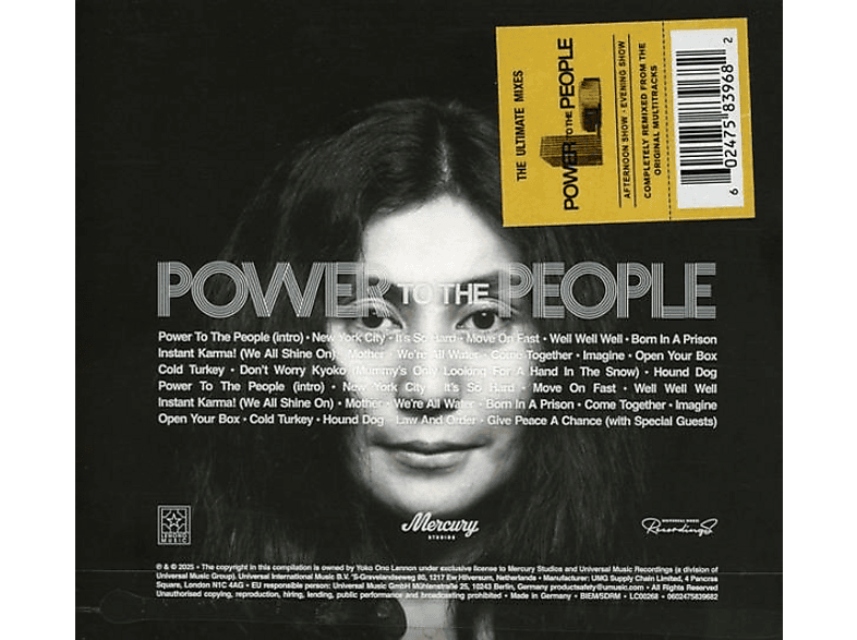 Thumbnail - John & Yoko,Plastic Ono Elephant's Memory Band - Power To The People (Ltd. 2CD Deluxe Edition) (CD)