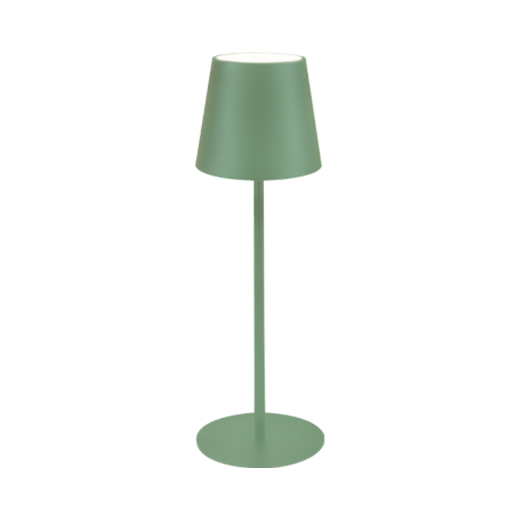 MAJESTIC AGATA asztali LED lámpa, bel- és kültéri, IP54, 8000mAh, USB-C, zsályazöld (120451VS)