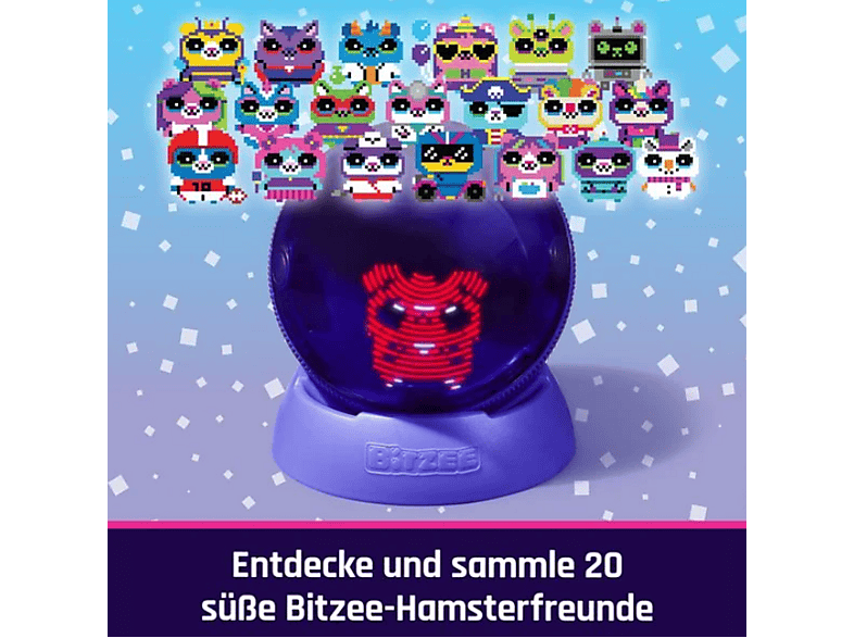 Hamsterball Bitzee interaktives Spielzeug mit über 20 virtuellen Hamstern (Ab 5 Jahren); Virtuelles Haustier — Foto 2 von 5