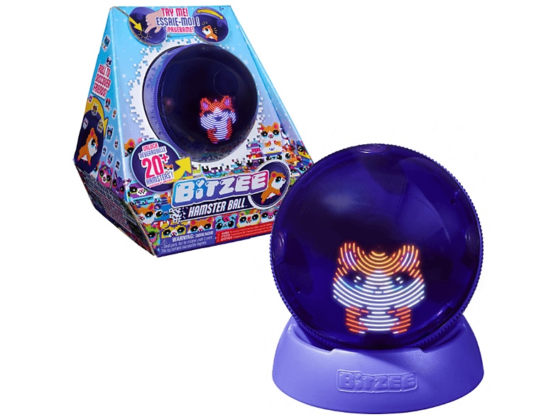 Hamsterball Bitzee interaktives Spielzeug mit über 20 virtuellen Hamstern (Ab 5 Jahren); Virtuelles Haustier