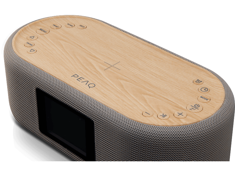 Peaq PCR 120BT-W-2 DAB+ clock radio wireless; Radiowecker — Foto 3 von 5