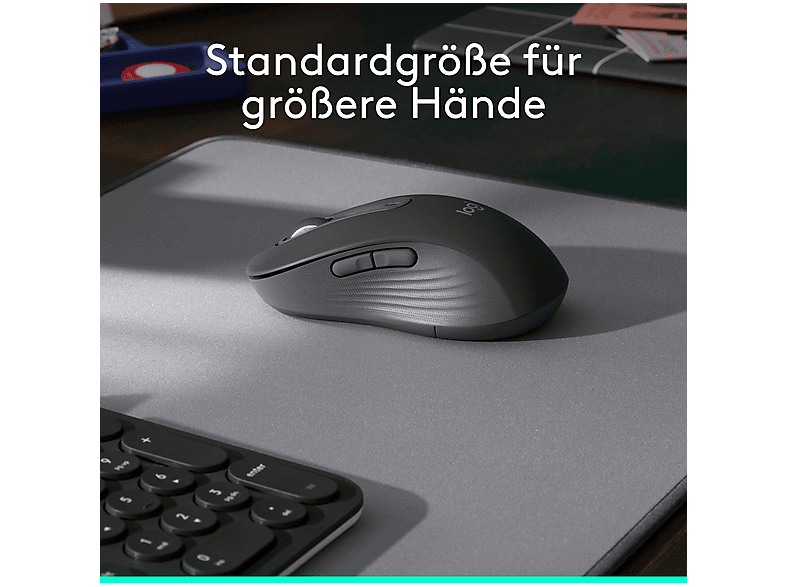 Thumbnail - LOGITECH Signature M650 L kabellose Maus, Graphite