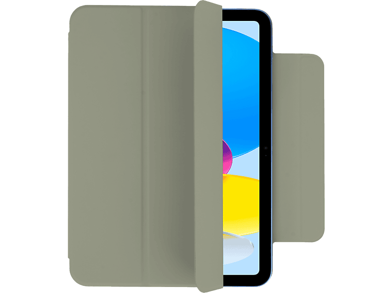 Just In Case Magnetic Trifold Hoes voor iPad 10.9 (2022) / 11 (2025) Saliegroen