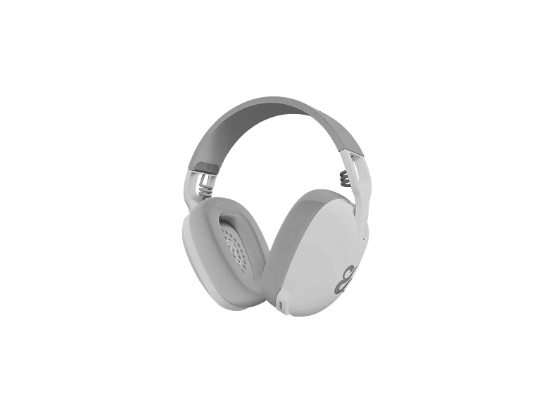 Auriculares gaming - Newskill Bael, Supraaurales, Bluetooth, Ultraligeros, 48h Autonomía, Micrófono, Blanco