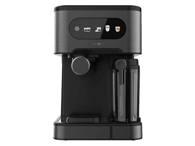 Cafetera superautomática - Cecotec Power Espresso 20 ColdBrew Latte, bar, 1350 W, 1.5 l, 2 tazas, Negro