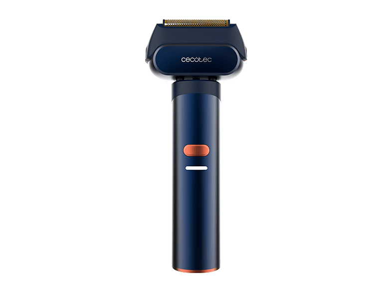 Afeitadoras laminares - Cecotec PrecisionCare X-Trimm ProElite, IPX7 Waterproof, Autonomia 120min, Aluminio y Titanio negro, 3 Velocidades, Azul