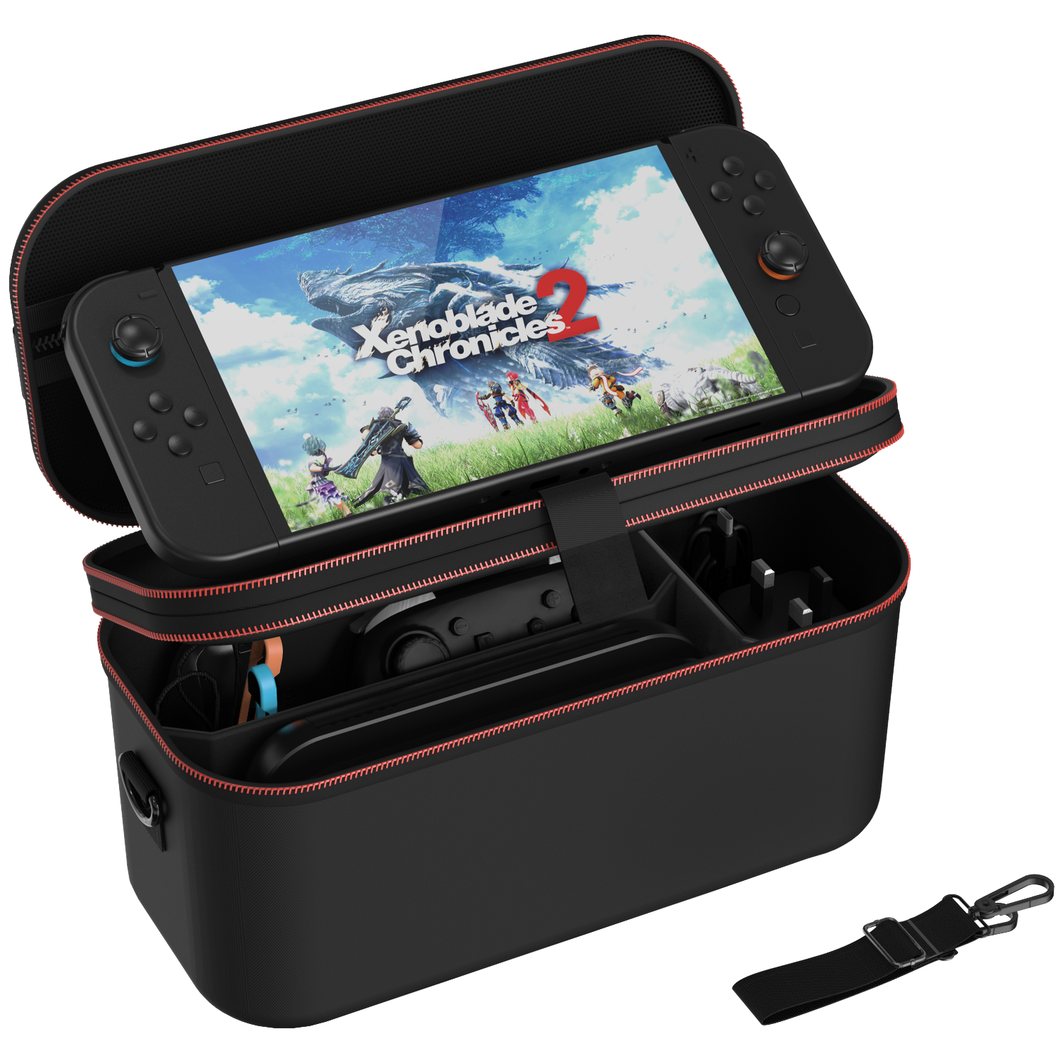 Qware Qw Nsw2-5500 Zwart Switch 2 Combo Bag Accessoires