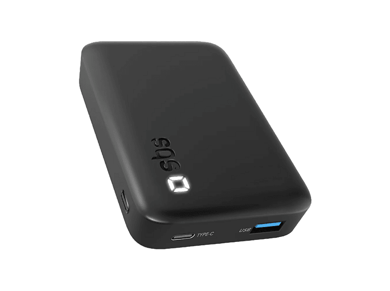 SBS TEBBCT10000LDK Compact 10000mAh 10W Czarny
