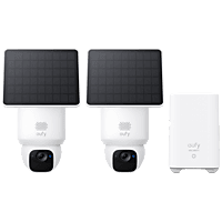 MediaMarkt EUFY SoloCam E30 2-Cam Kit Slimme buitencamera Wit aanbieding