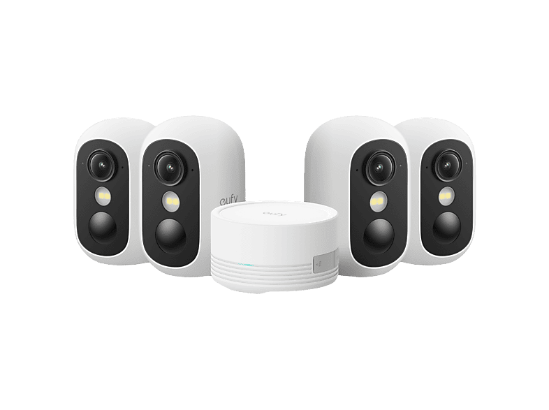Eufy Eufycam C35 4-cam Kit Wit Slimme Binnen- / Buitencamera