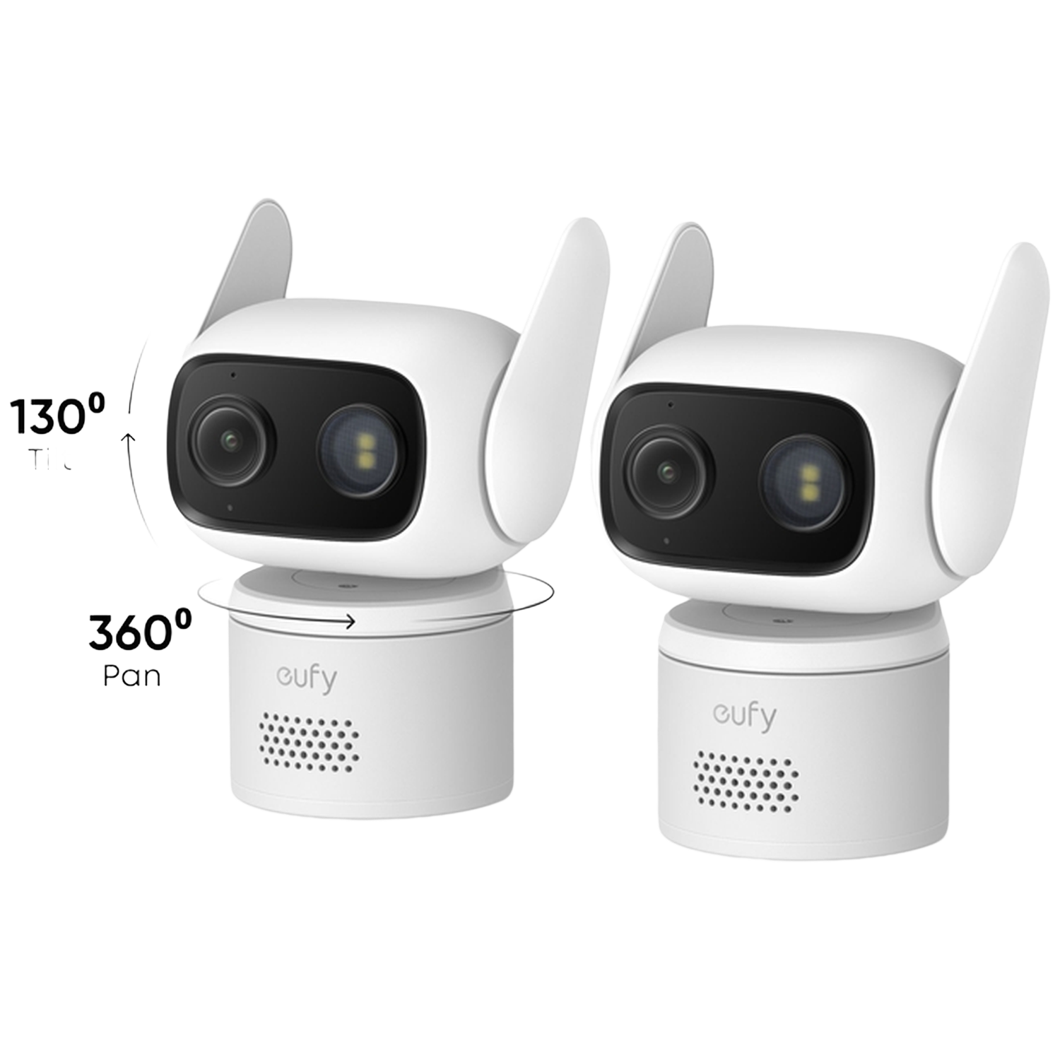 Eufy Wired Cam C31 2-cam Pack Slimme Binnen- / Buitencamera