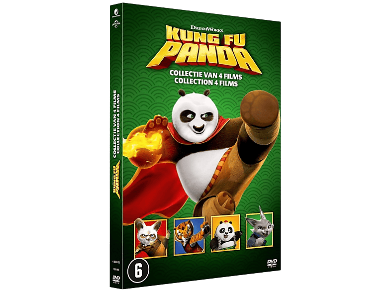 Kung Fu Panda 1-4 DVD Collection