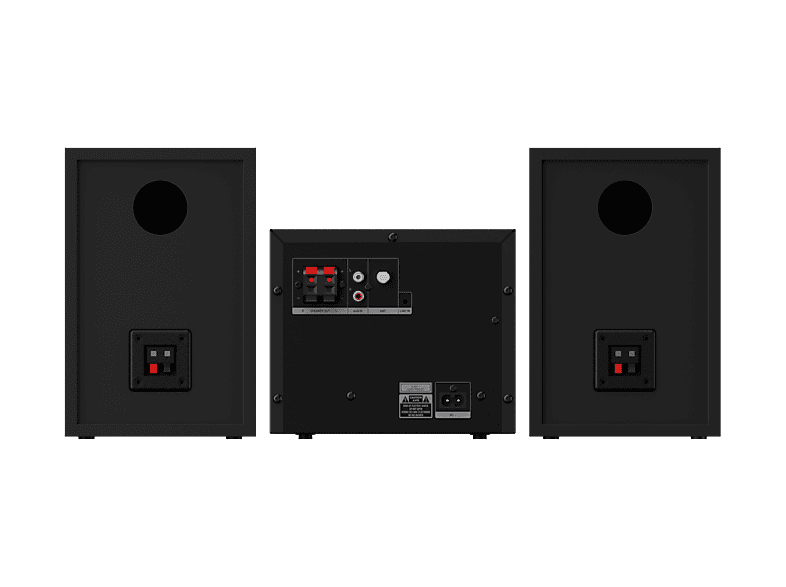 Thumbnail - PEAQ PMS 350 Micro Hifi System (Schwarz)