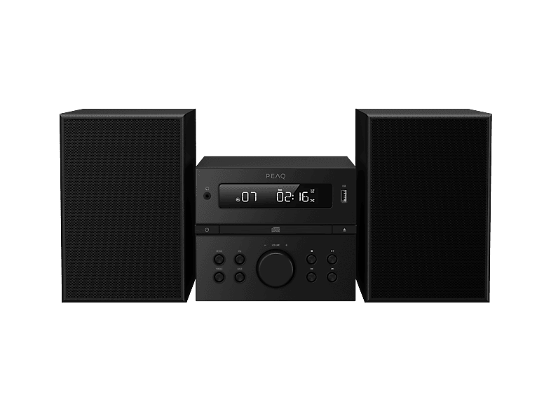 Mikro system PEAQ PMS 350 Czarny – zdjęcie 3