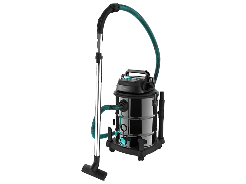 Aspirador sólidos y líquidos - Cecotec Conga Rockstar Wet & Dry Steel Pro Tool, 1600 W