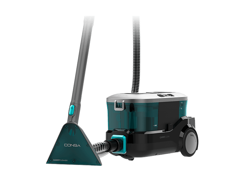 Aspirador de tapicerías - Cecotec Conga CarpetClean 10000 EasyHome, 800W, Kit accesorios, Depósito 3L, Boquilla XXL, 16kPa, Radio acción 7m, Negro