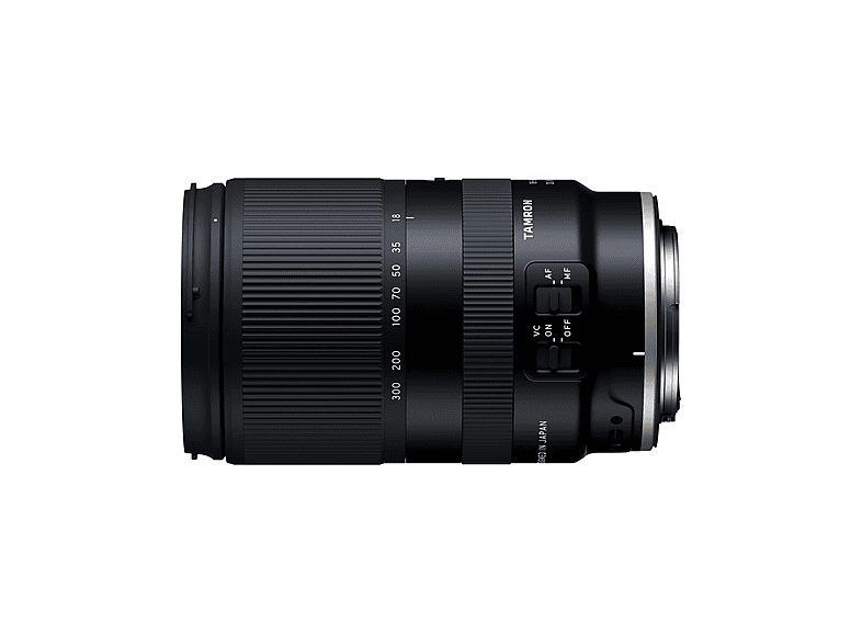 TAMRON Di III-A VC VXD 18 mm - 300 f./3.5-6.3 III, (Kameraobjektiv für Canon R-Mount, Schwarz)