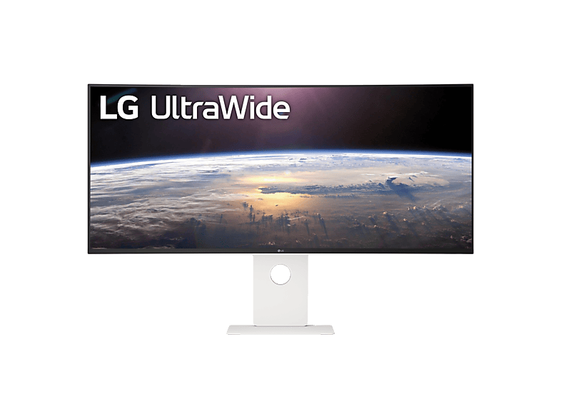 LG UltraWide 40U990A-W, 40 Full-HD 5K2K, 120 Hz, 5 ms, IPS curvo 2500R, 2x HDMI, Altavoces incorporados, Altura ajustable, Blanco