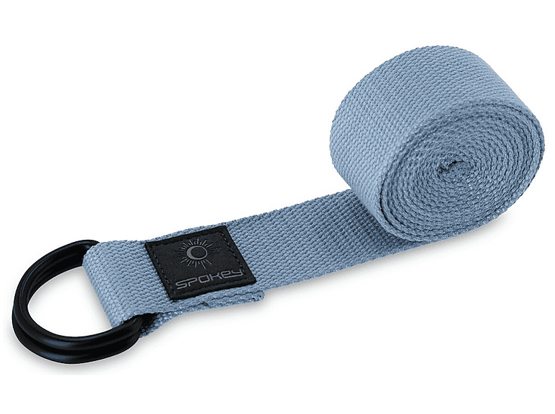 Pasek do jogi SPOKEY Savi Niebieski – zdjęcie 3