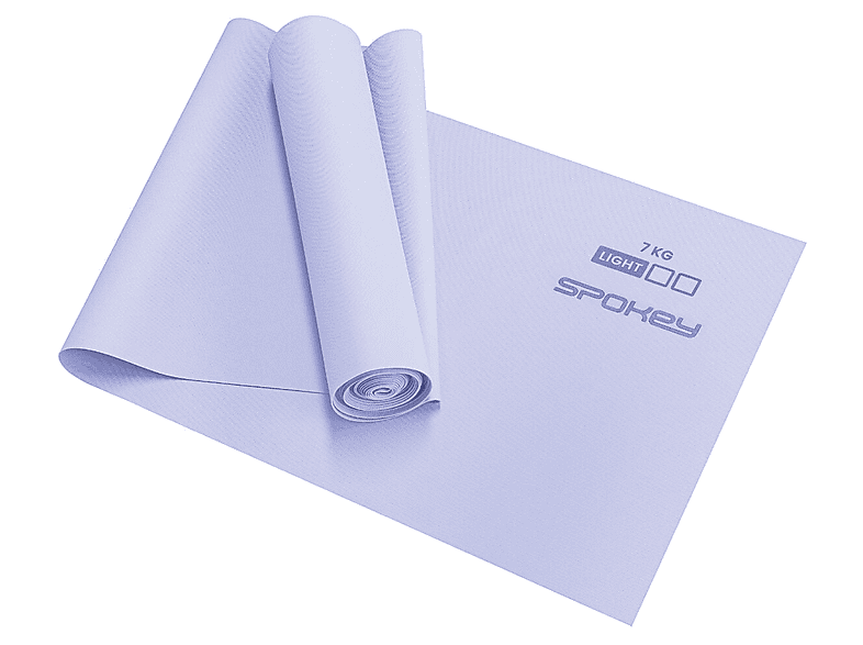 Guma treningowa light SPOKEY Ribbon Tex Fioletowy – zdjęcie 3