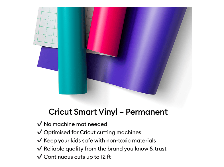 Thumbnail - CRICUT Joy Smart Vinyl, Silver, permanentes Vinylfolie
