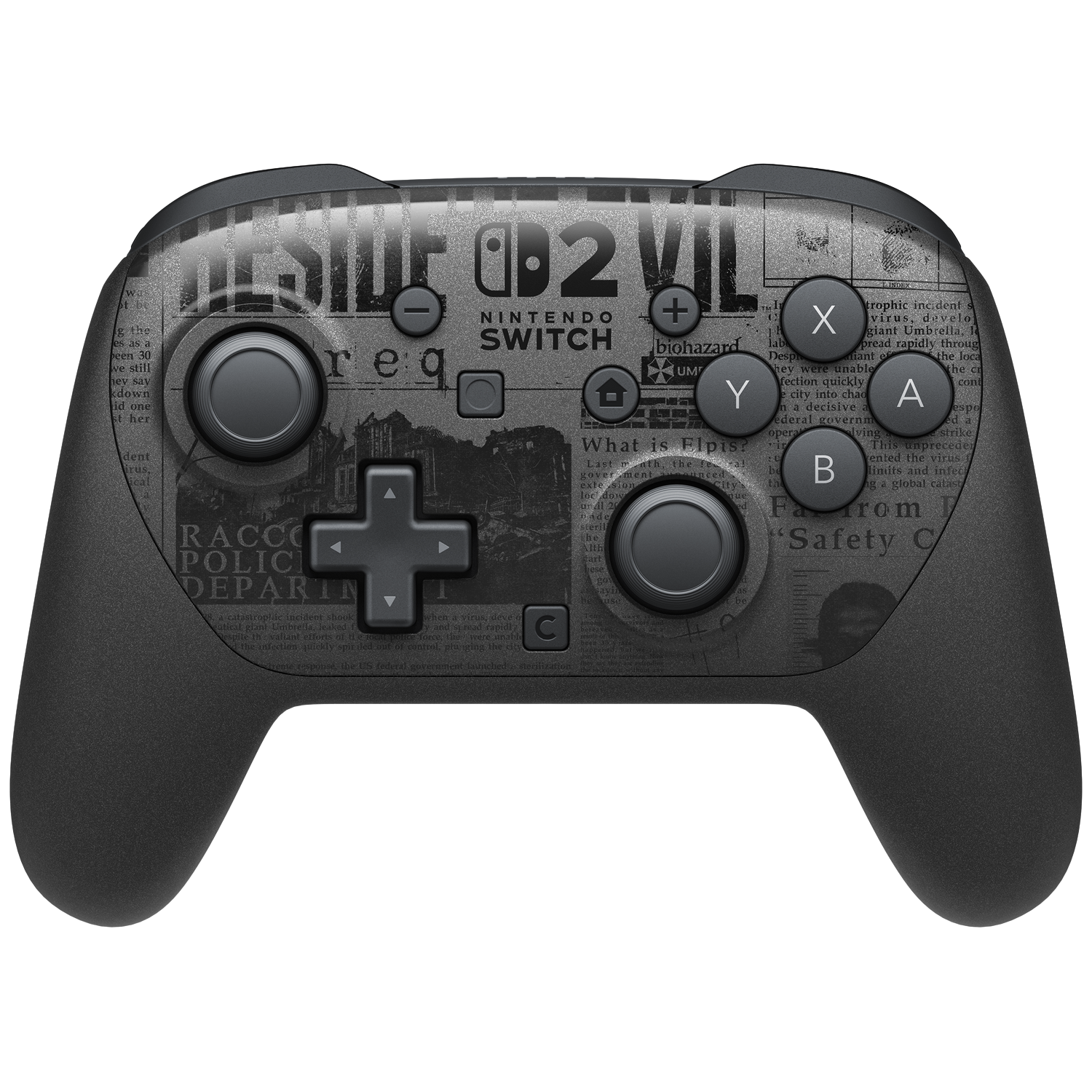 Nintendo Switch 2-pro-controller Resident Evil Requiem Edition