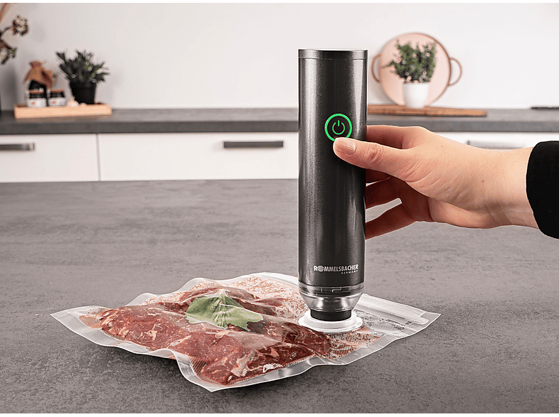 Thumbnail - ROMMELSBACHER VAC 25 Hand-Vakuumierer Schwarz