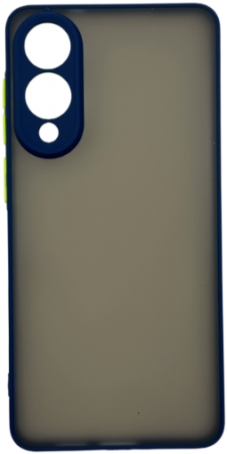 CASE AND PRO Samsung Galaxy S25 Edge műanyag tok, kék-zöld (MATT-S25E-BLG)