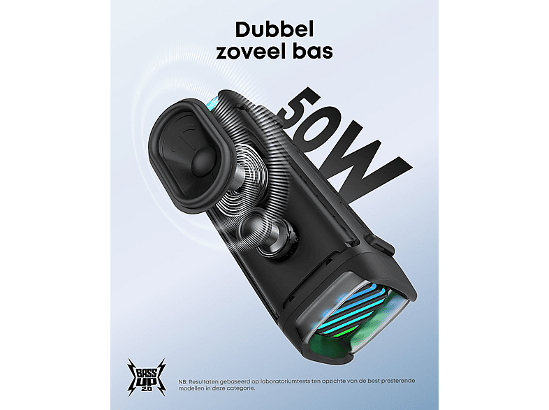 Thumbnail - SOUNDCORE BY ANKER Boom 3i Bluetooth Lautsprecher, Schwarz
