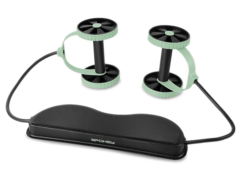 Multifunkcyjny przyrząd fitness 2w1 SPOKEY Carvy Czarno-zielony