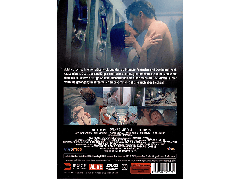 Thumbnail - Bula - Eine toedliche Leidenschaft DVD