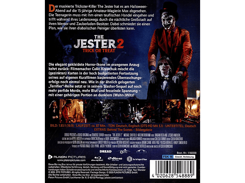 Thumbnail - The Jester 2 - Trick or Treat Blu-ray